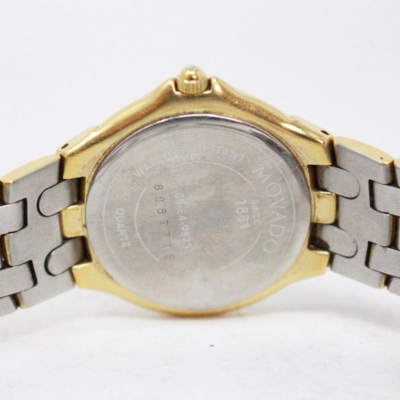 MOVADO Gold Tone Stainless Steel Chain Link Watch item #40382 main image 6